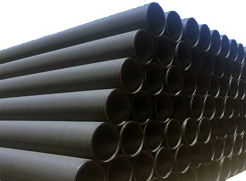 HDPE双平壁塑钢复合排水管